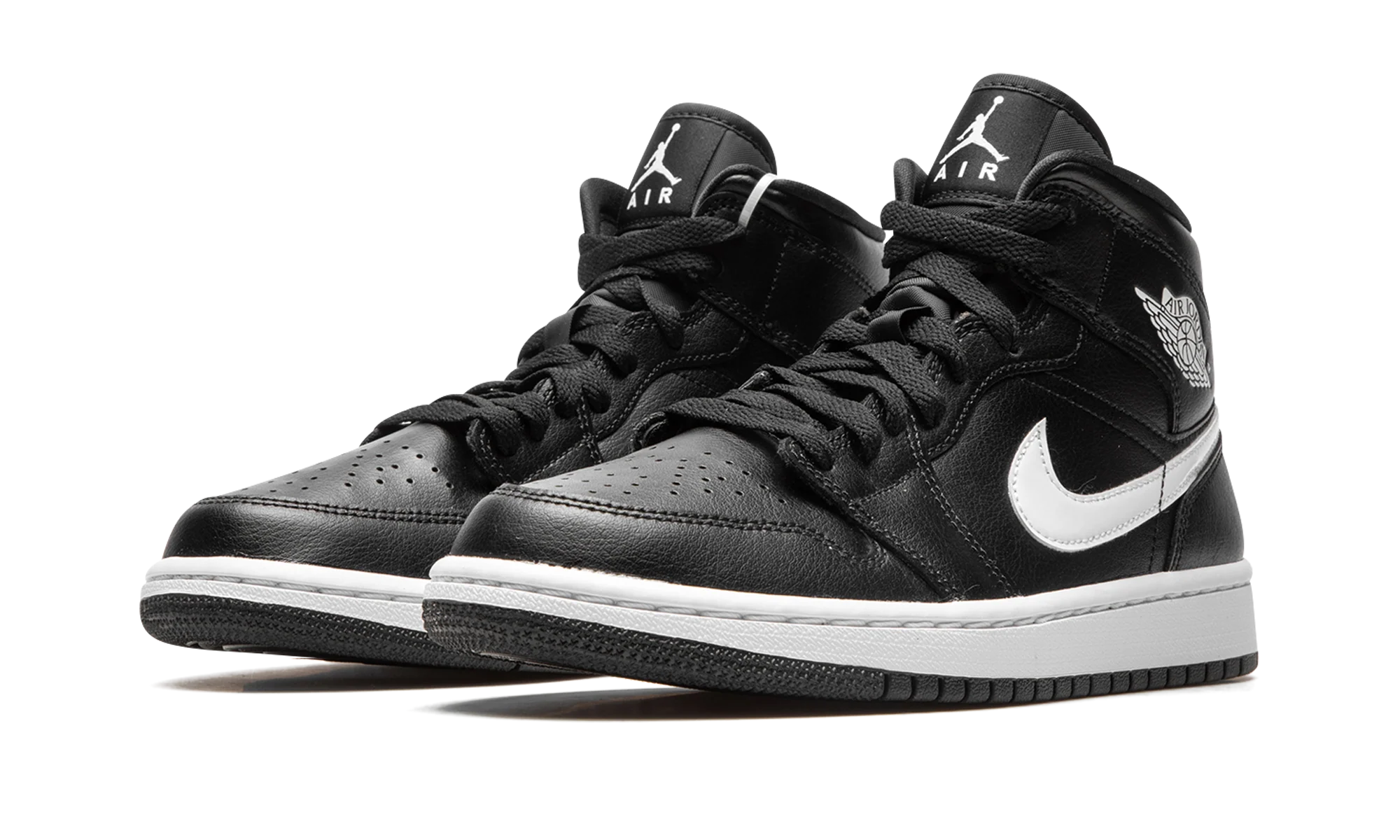 AIR JORDAN 1 MID WMNS "Black / White" DV0991 001