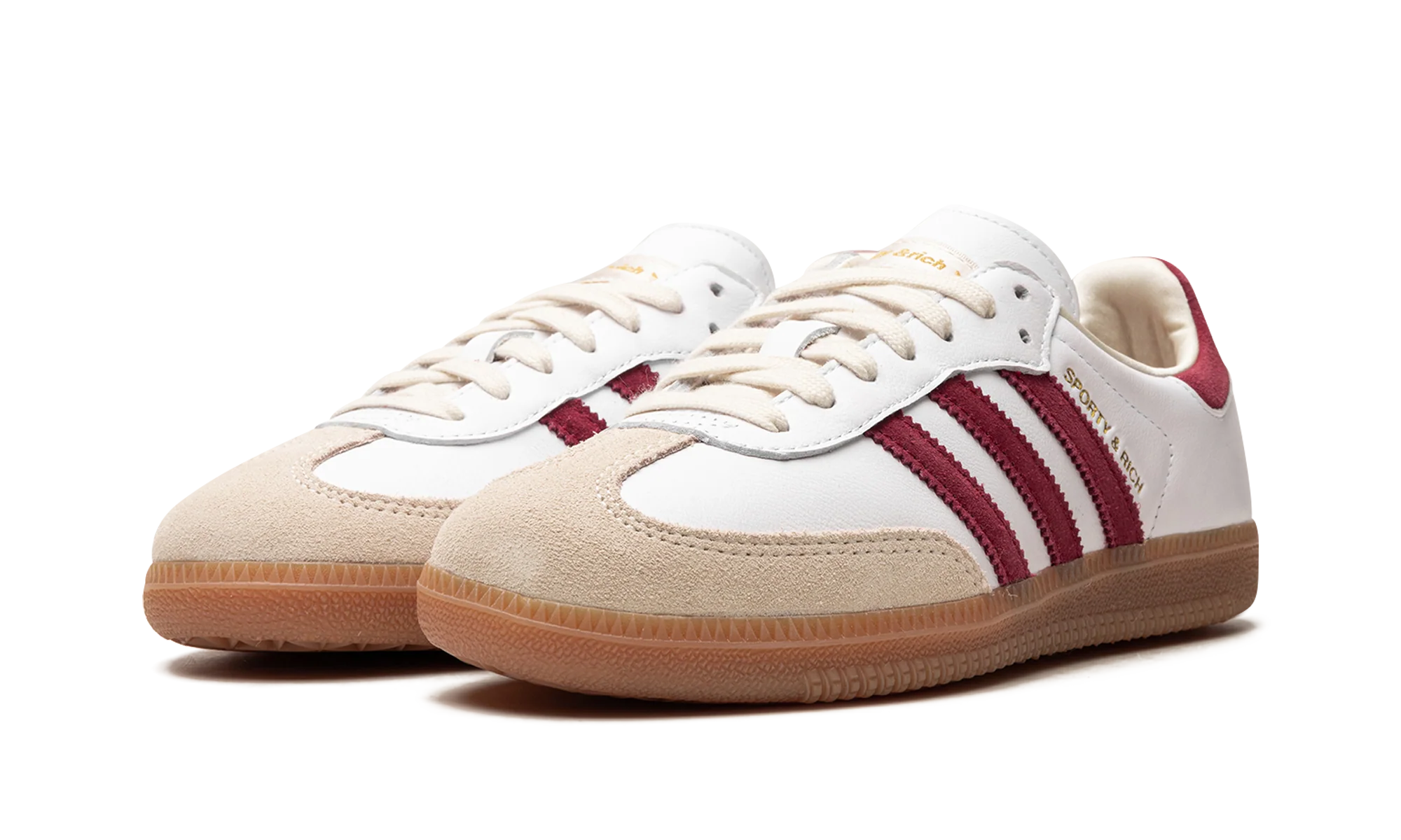 Samba OG "Sporty & Rich - White Core Burgundy" IF5660