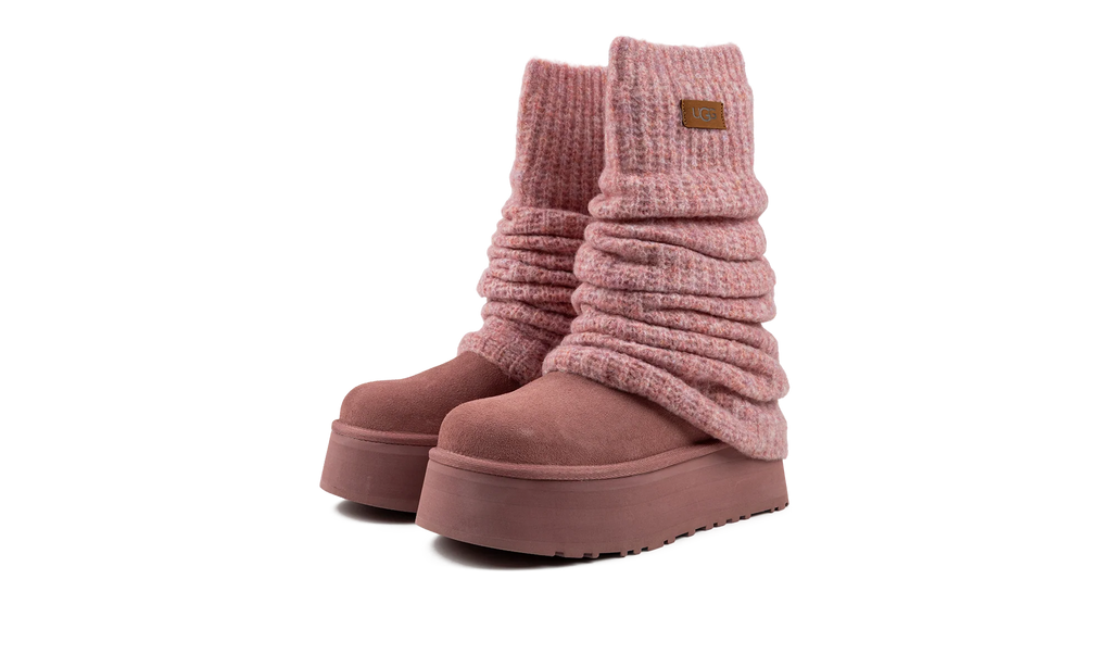 Classic Mini Dipper Legwarmer Boot WMNS "Pink Dawn" 1178990 PDW