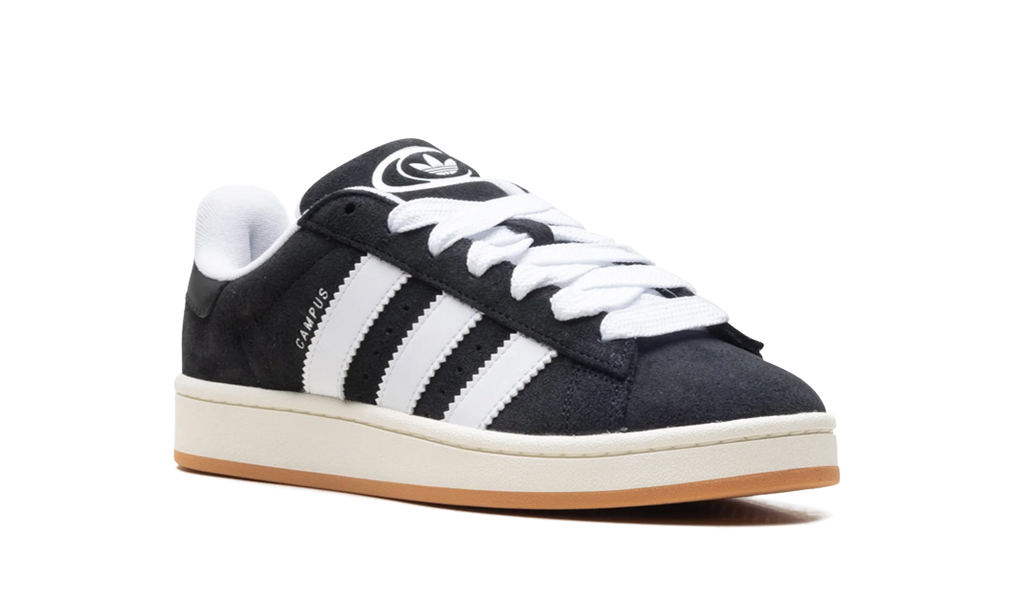 Campus 00s WMNS "Black / White Suede" JP9163