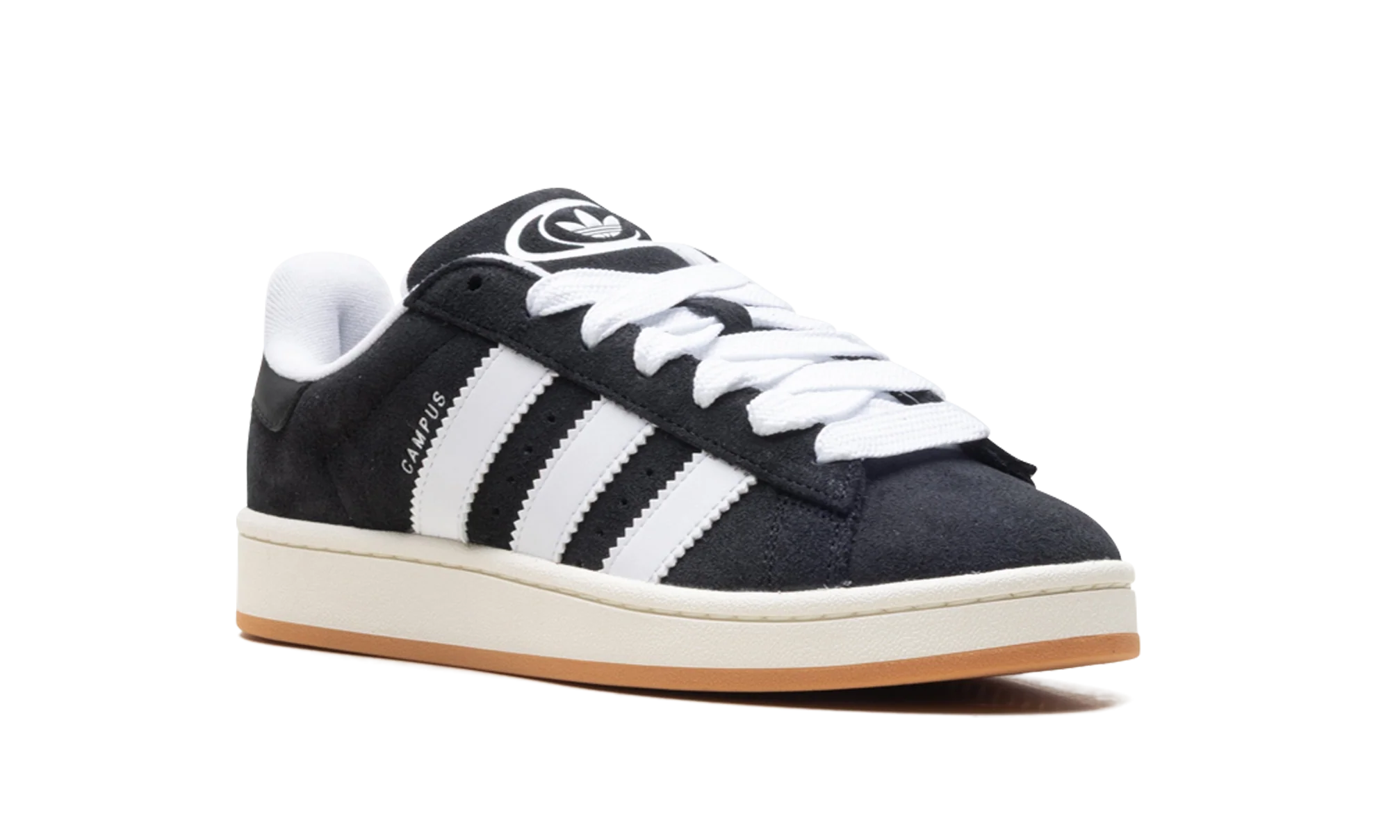 Campus 00s WMNS "Black / White Suede" JP9163