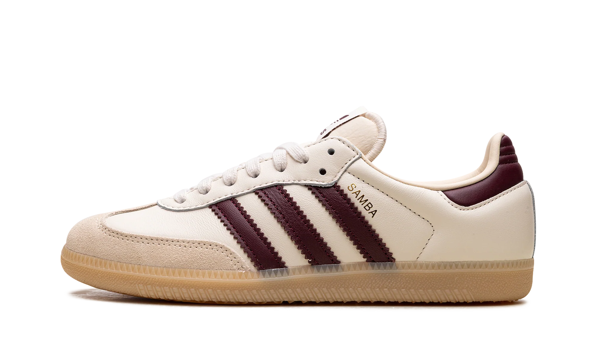 Samba OG "Cream White / Burgundy" JS3830
