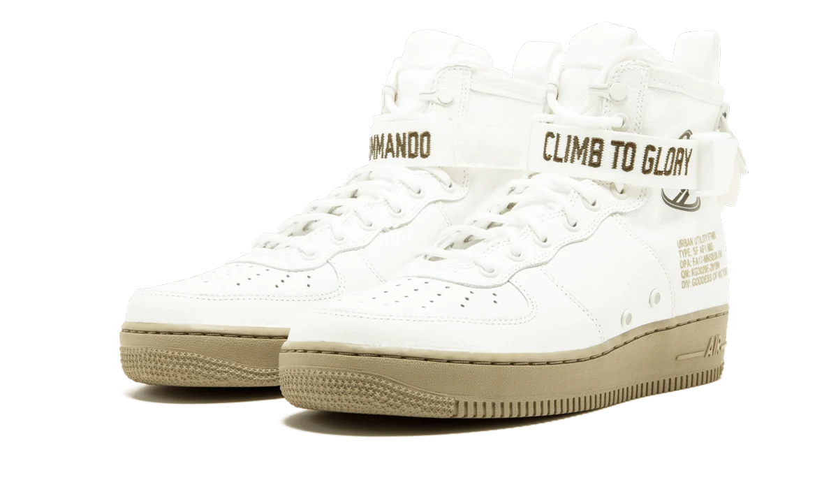 SF AF1 MID "Ivory Olive" 917753 101