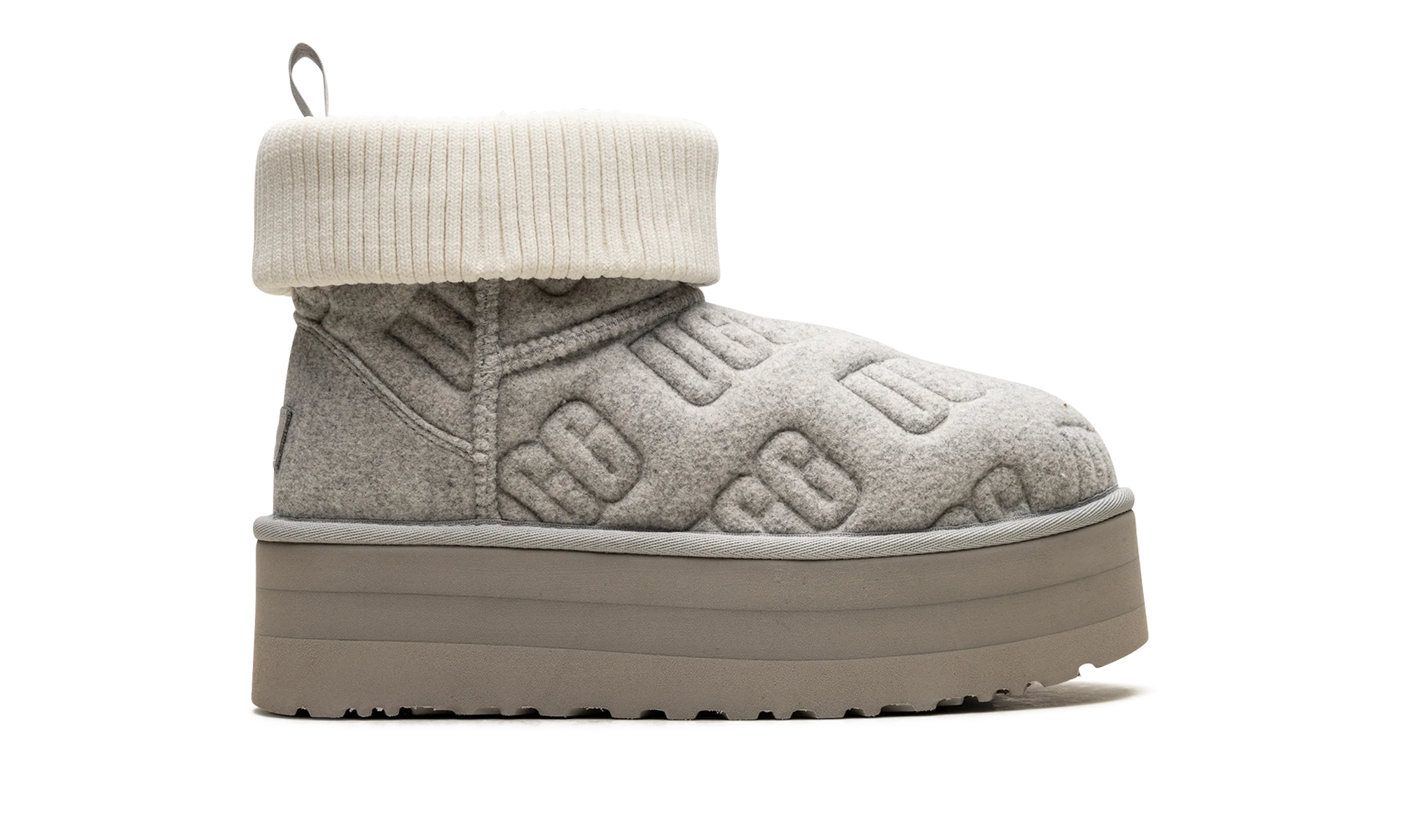 Classic Mini Platform Felted "Grey" 1144047 GREY