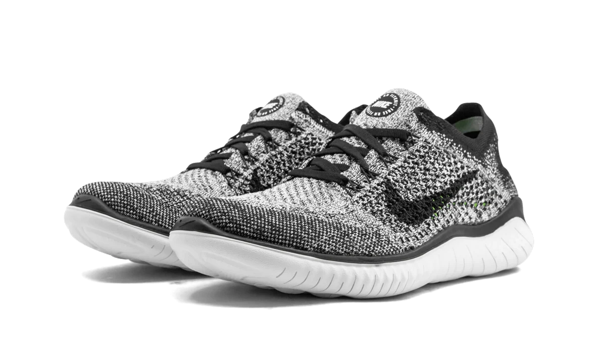 FREE RN FLYKNIT 2018 WMNS "Oreo" 942839 101