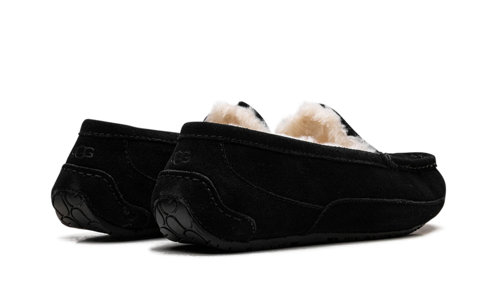 Ascot Slipper GS "Black Suede" 1120886K BLKS