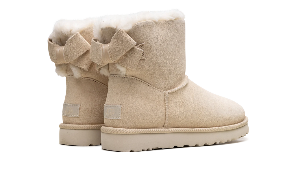 Mini Bailey Suede Bow WMNs "Cream" 1153514 CRM