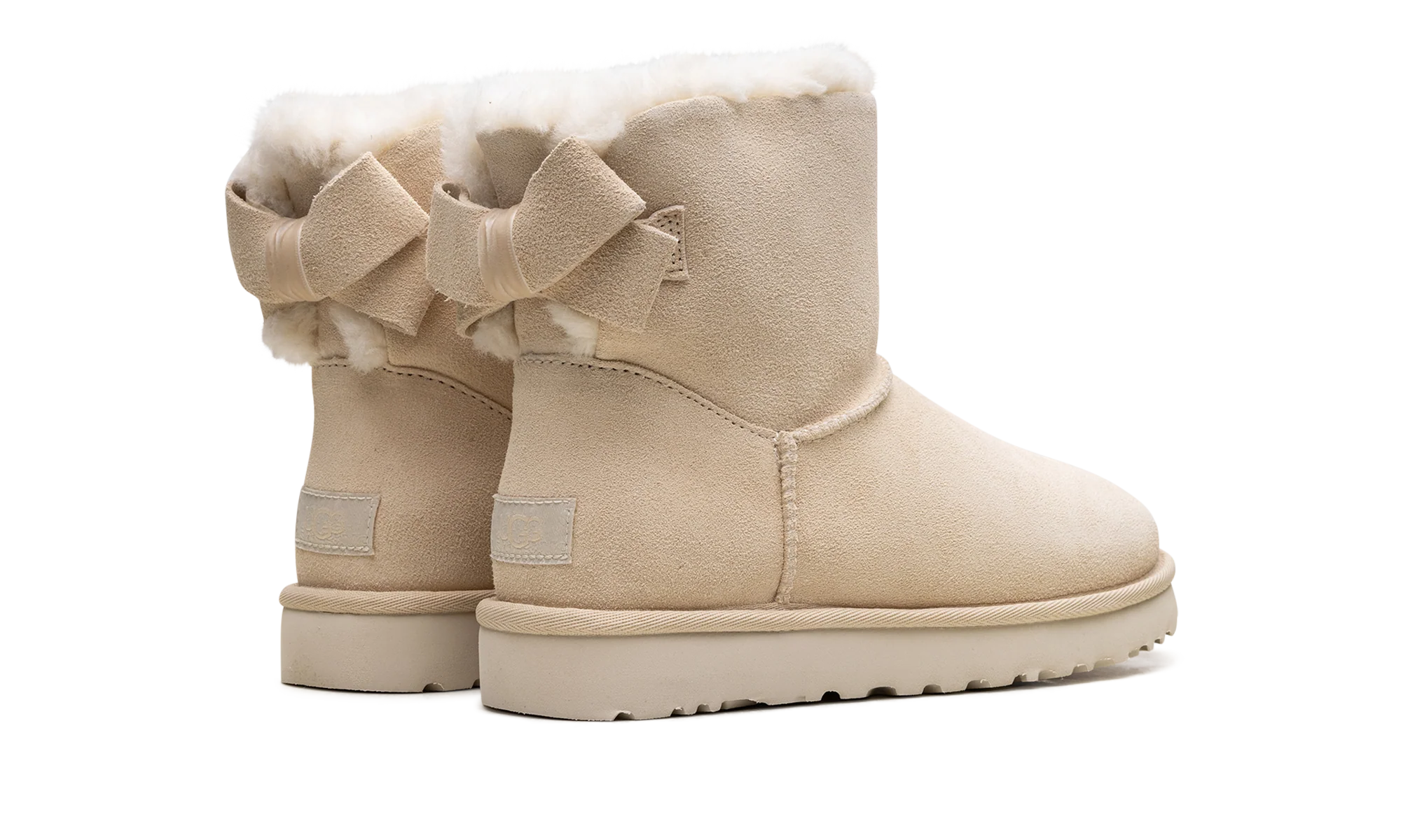 Mini Bailey Suede Bow WMNs "Cream" 1153514 CRM