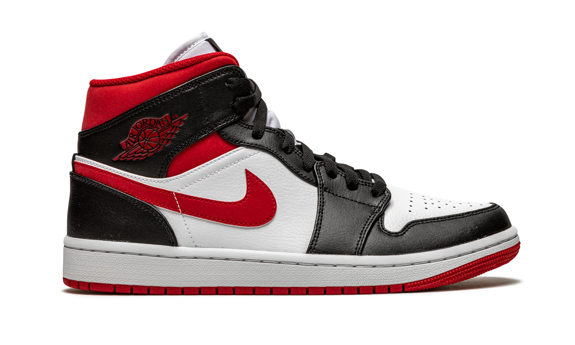Air Jordan 1 Mid "Metallic Red" 554724 122