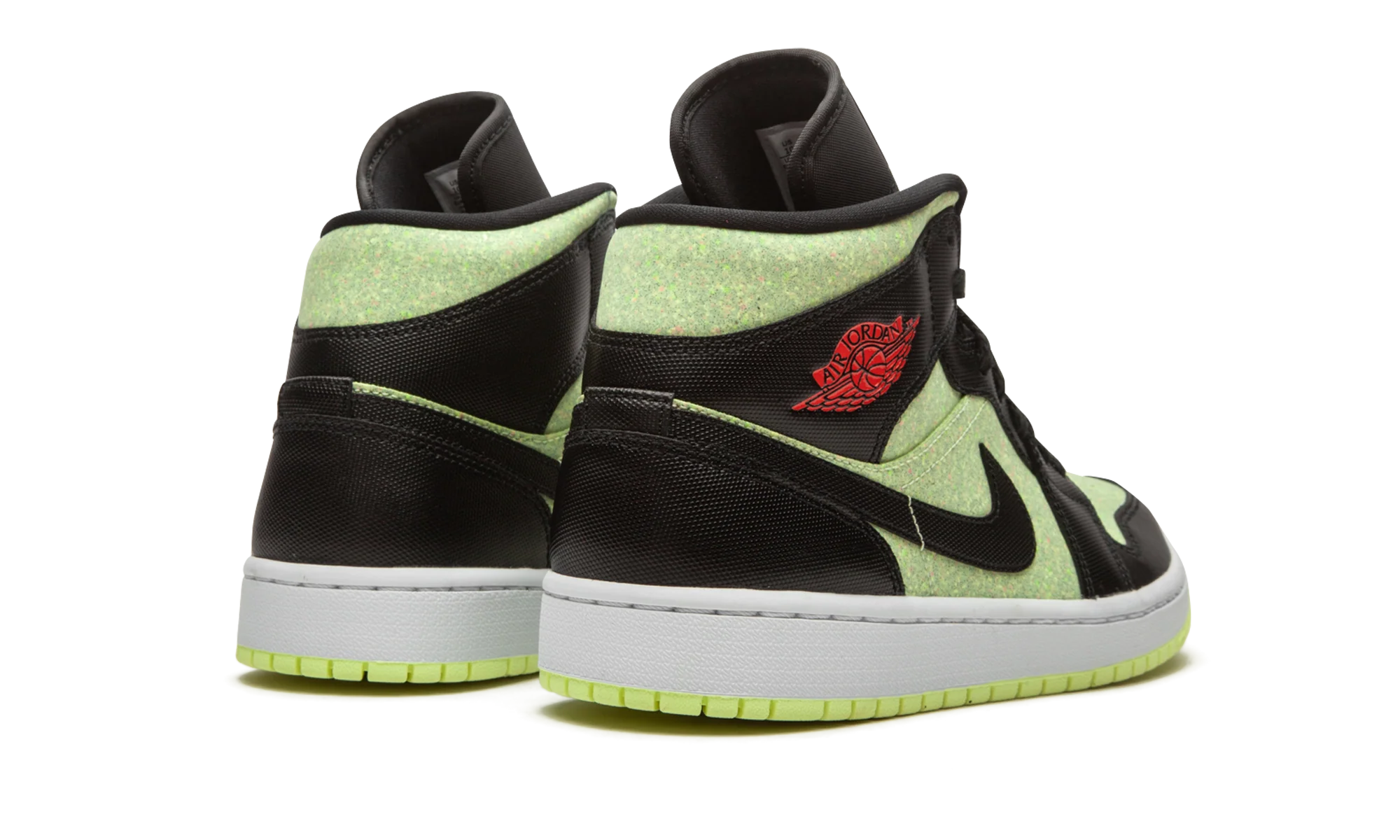 AIR JORDAN 1 MID SE WMNS "Barely Volt / Chile Red" CV5276 003