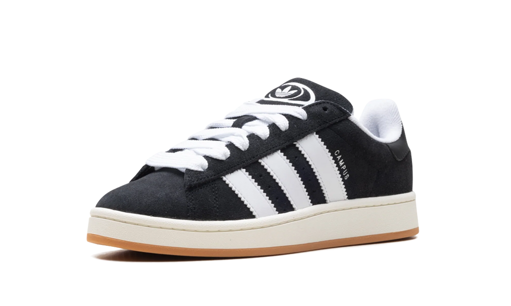 Campus 00s WMNS "Black / White Suede" JP9163