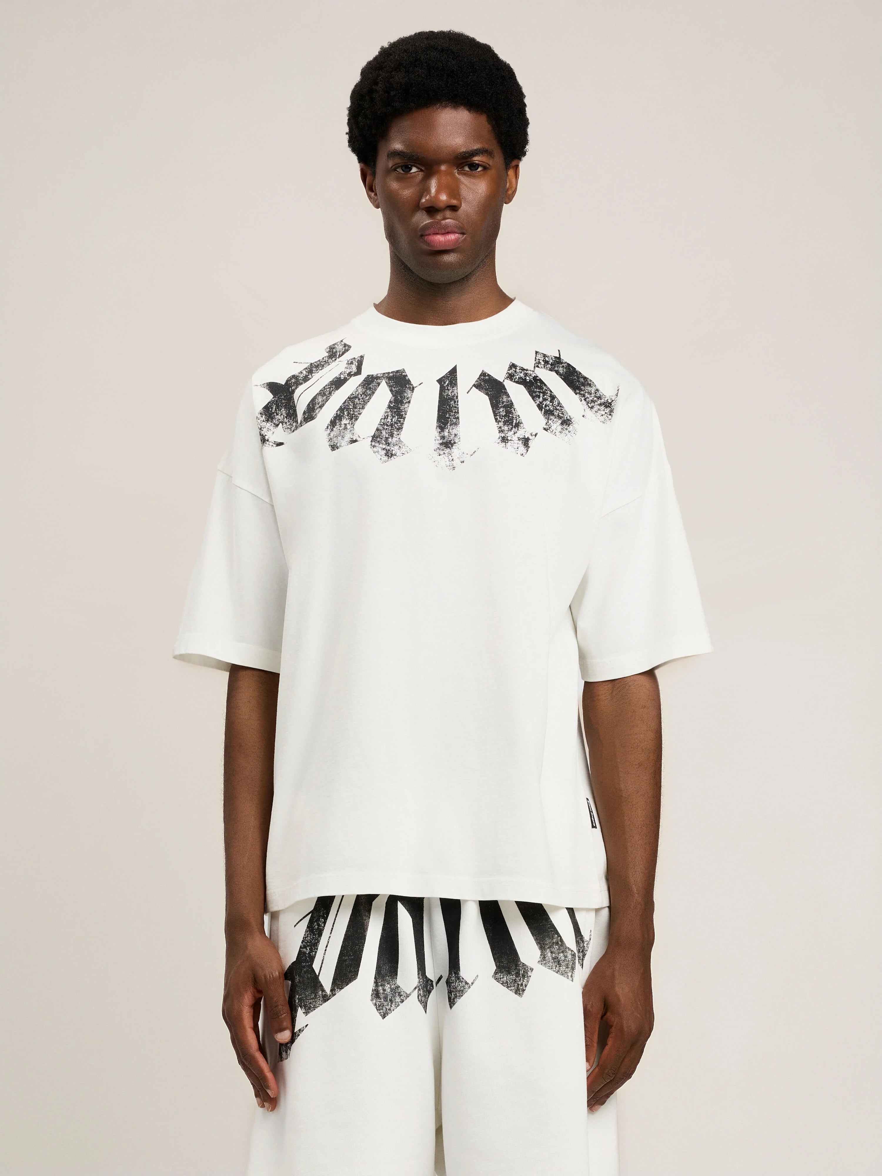 Big Neck Logo Loose T-Shirt