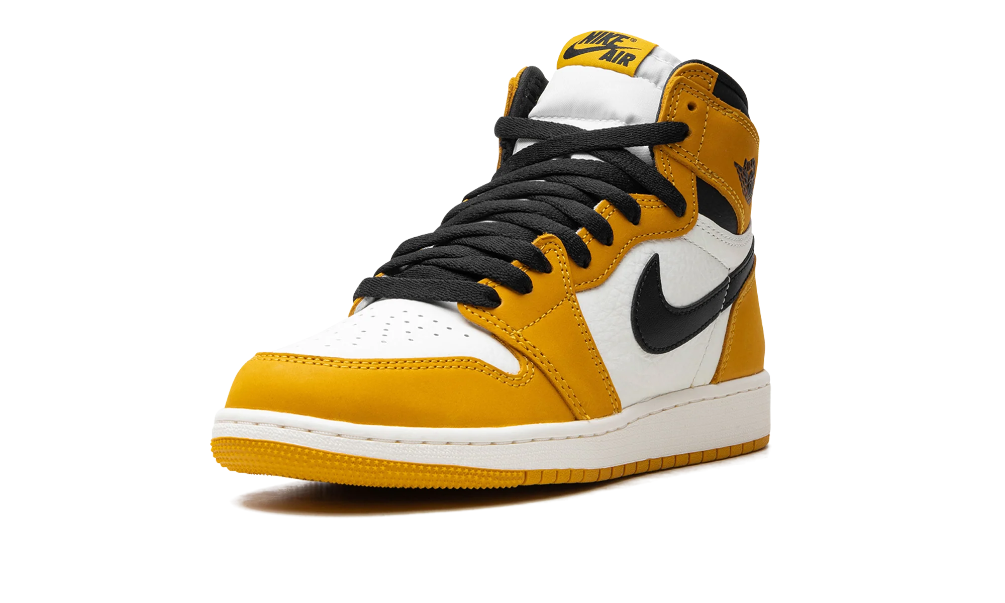 Air Jordan 1 Retro High OG GS "Yellow Ochre / Black" FD1437 701