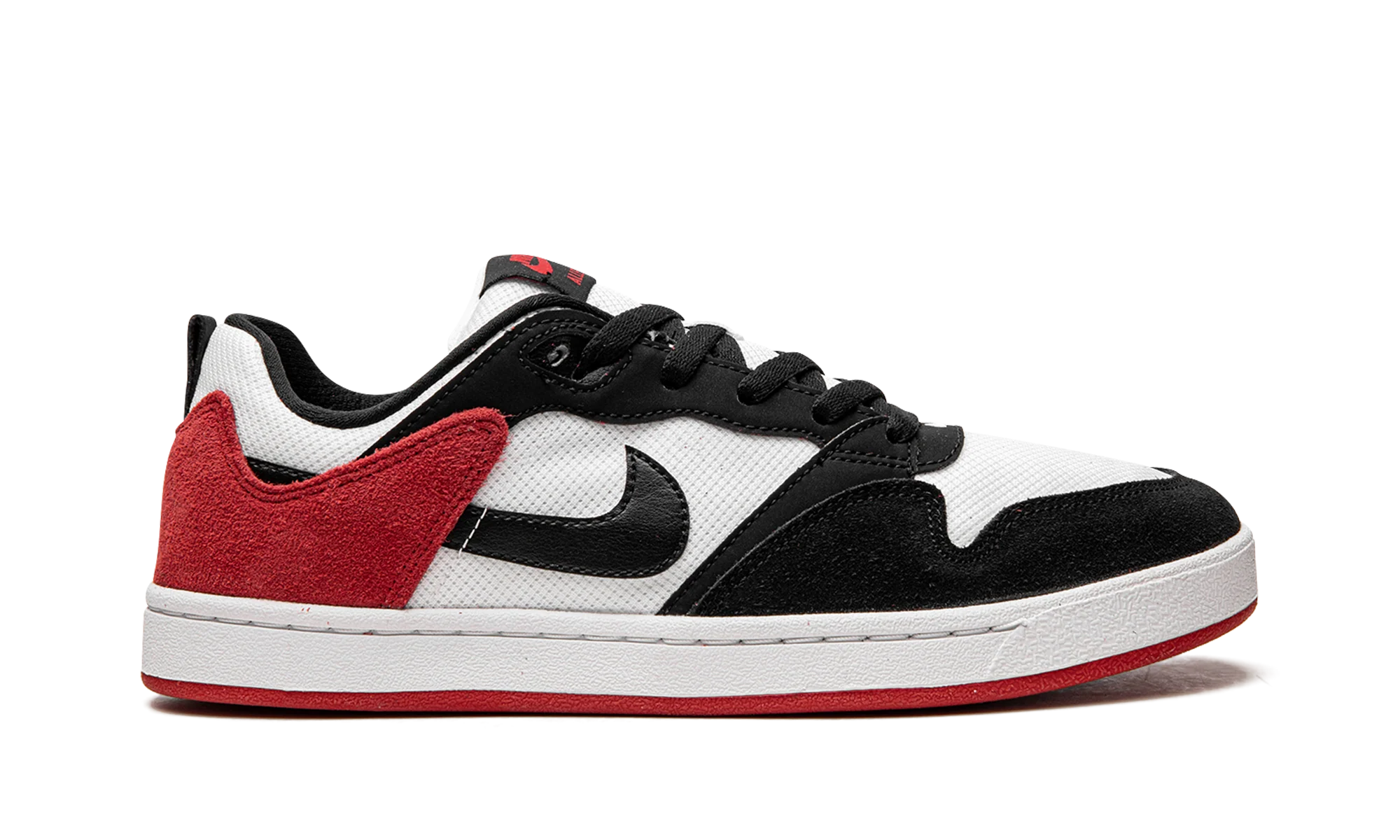 SB Alleyoop "White/Black-University Red" CJ0882 102