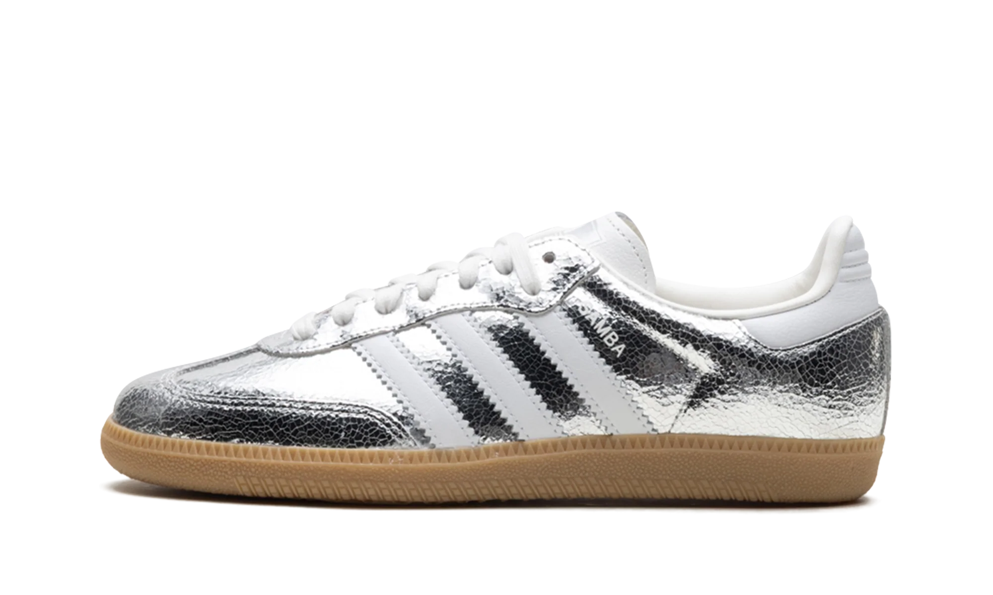Samba OG WMNS "Silver Metallic Cracked Leather" JR0035