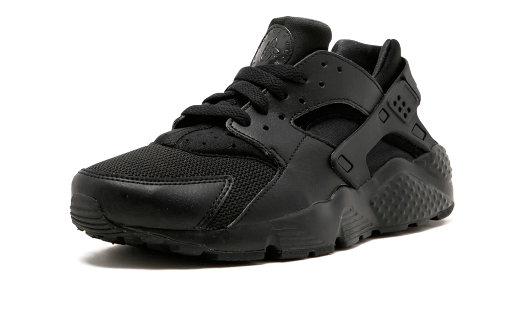 Huarache Run GS "Triple Black" 654275 016