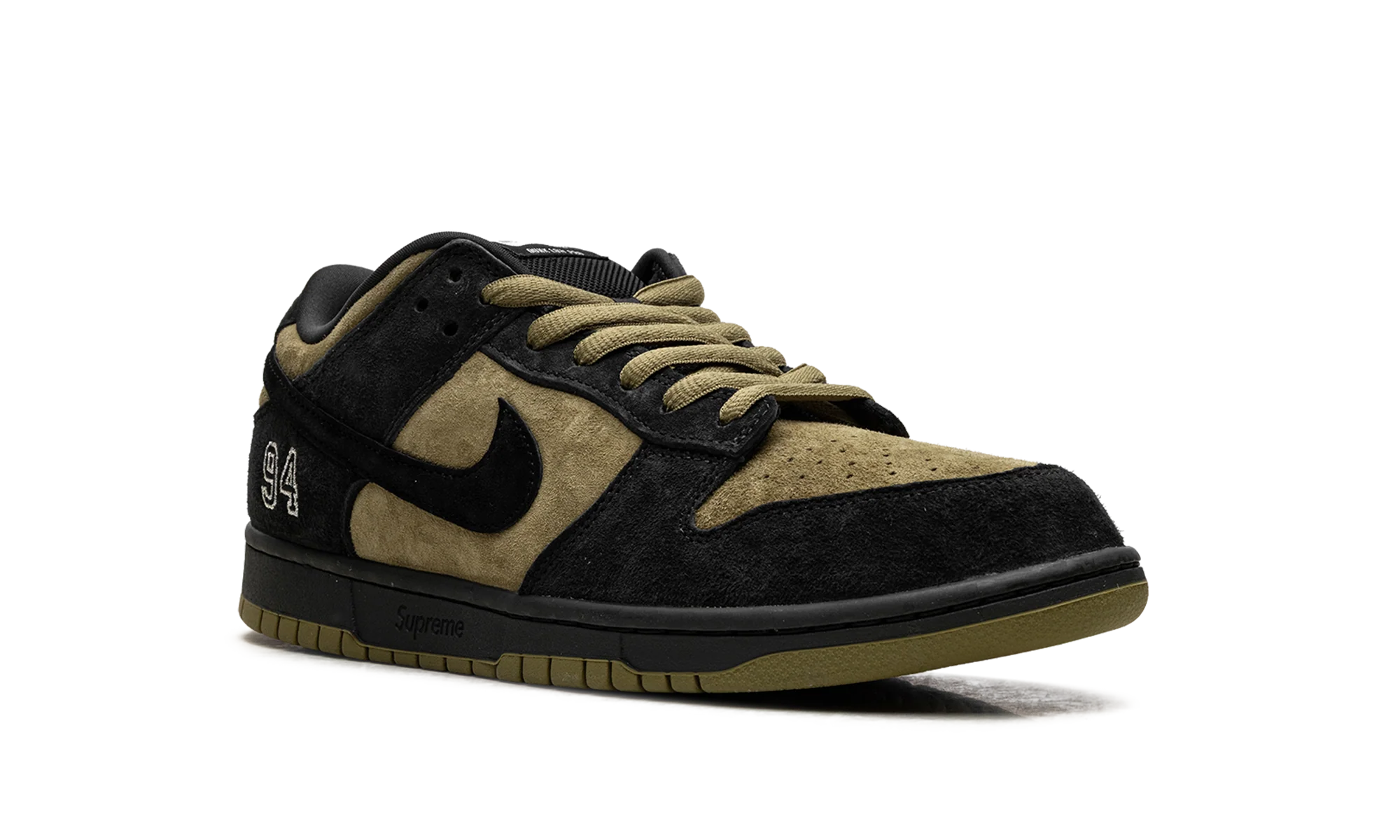 SB Dunk Low "Supreme - Camper Green" HQ8487 300