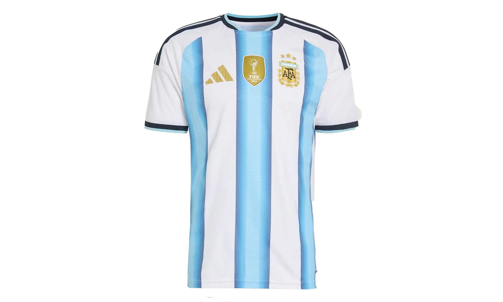 Argentina 26 Home Authentic Jersey "White Blue" JM5897