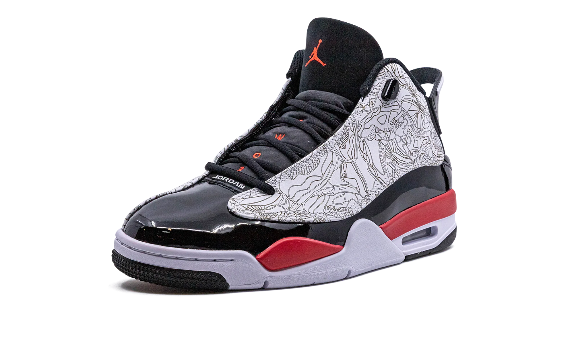 Air Jordan Dub Zero "Fire Red" 311046 162