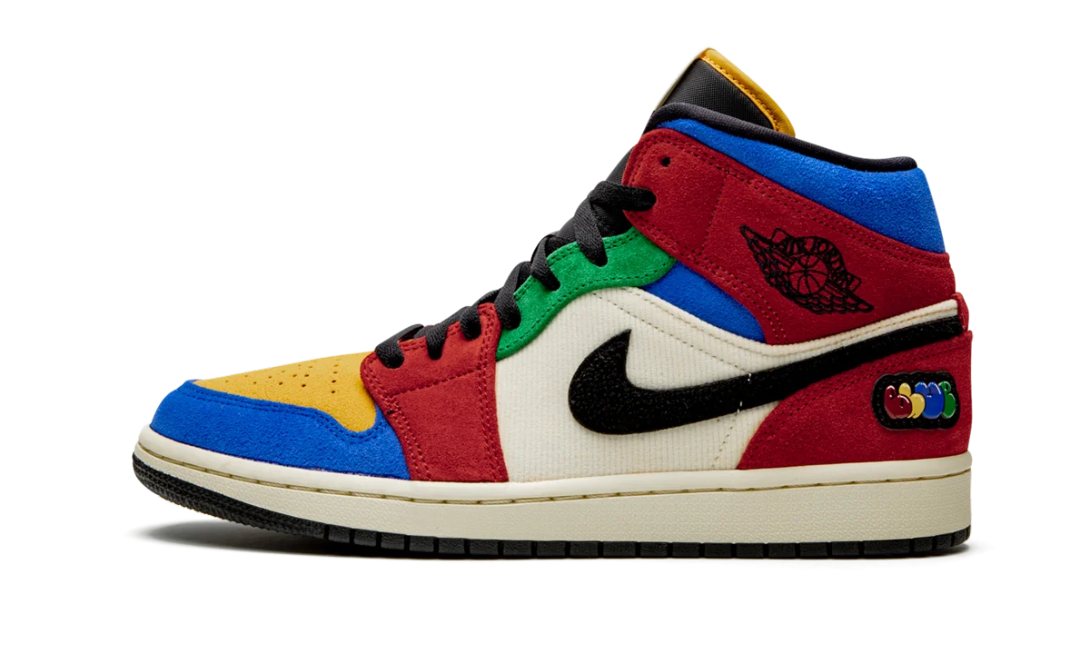 Air Jordan 1 Mid "Blue The Great - Fearless" CU2805 100