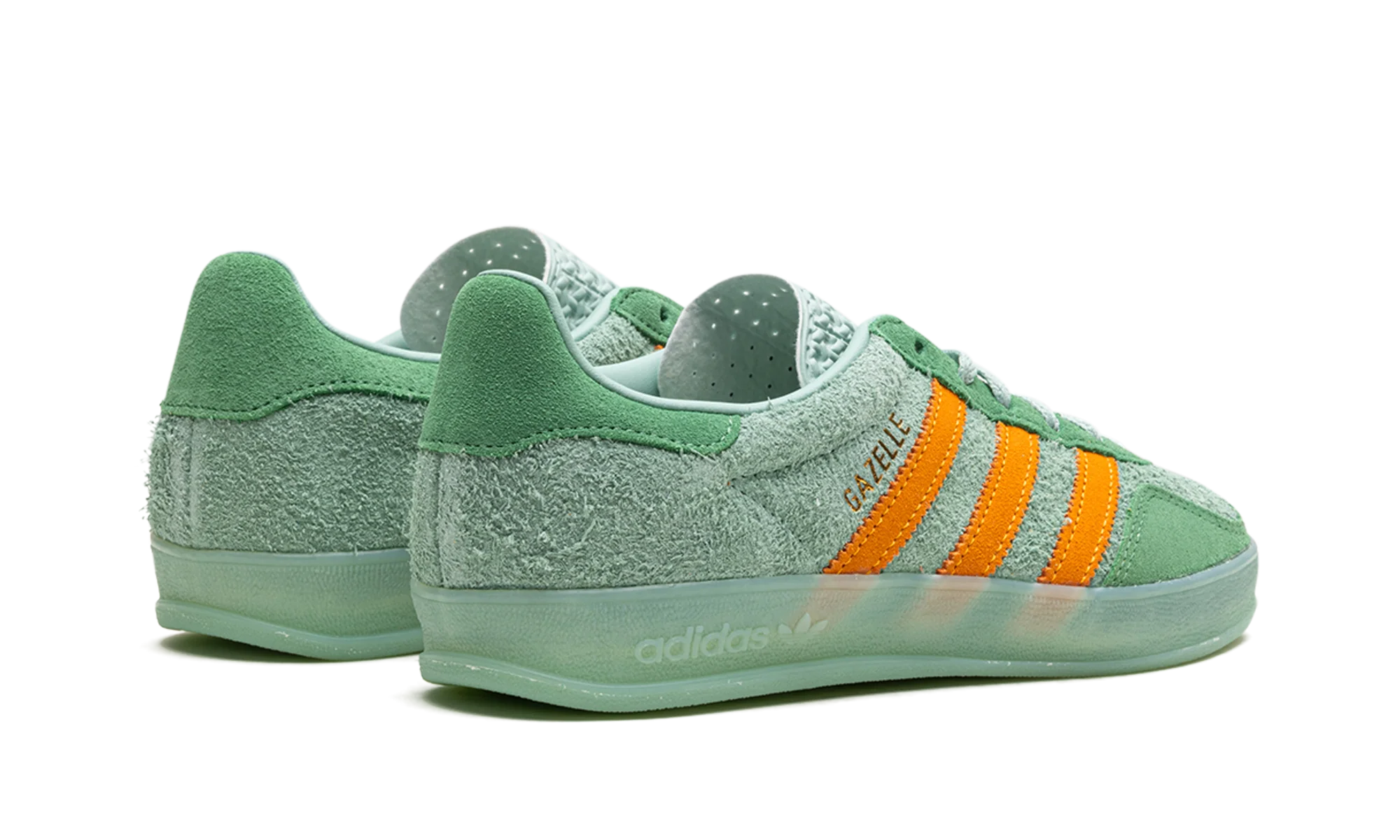 Gazelle Indoor WMNS "Hazy Green Crew Yellow" IG6783
