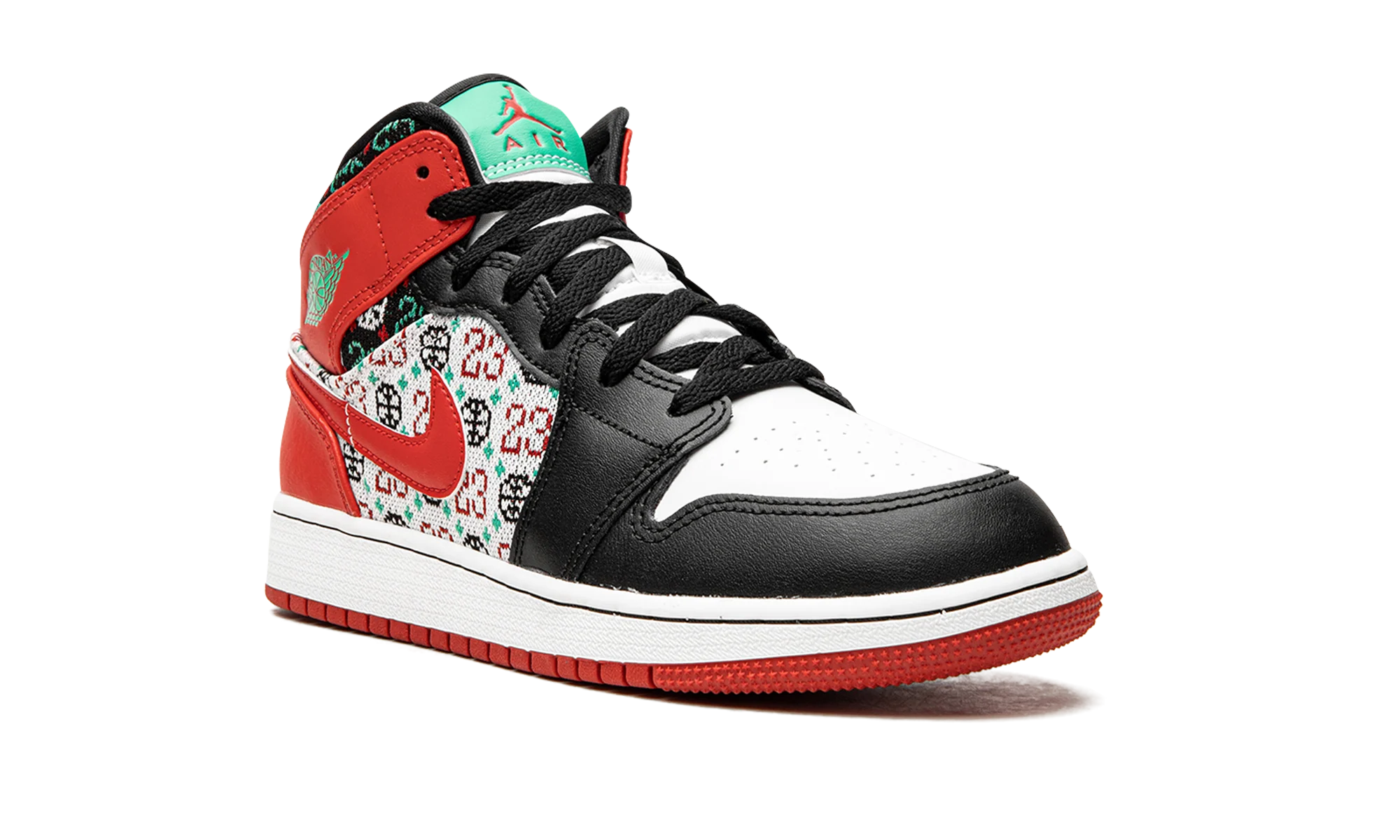 Jordan 1 Mid GS "Ugly Christmas Sweater" DM1208 150