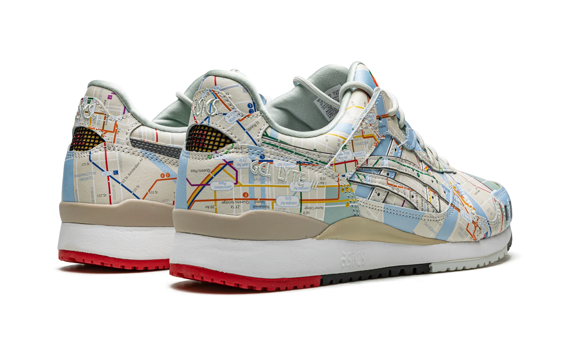 GEL LYTE III OG "ATMOS NYC SUBWAY" 1201A528 200