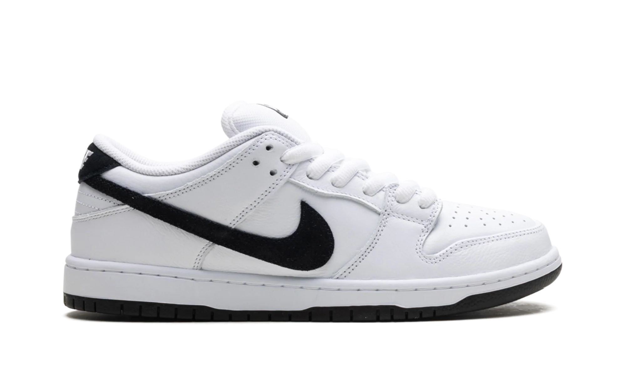 SB Dunk Low "White Black" HF3704 100