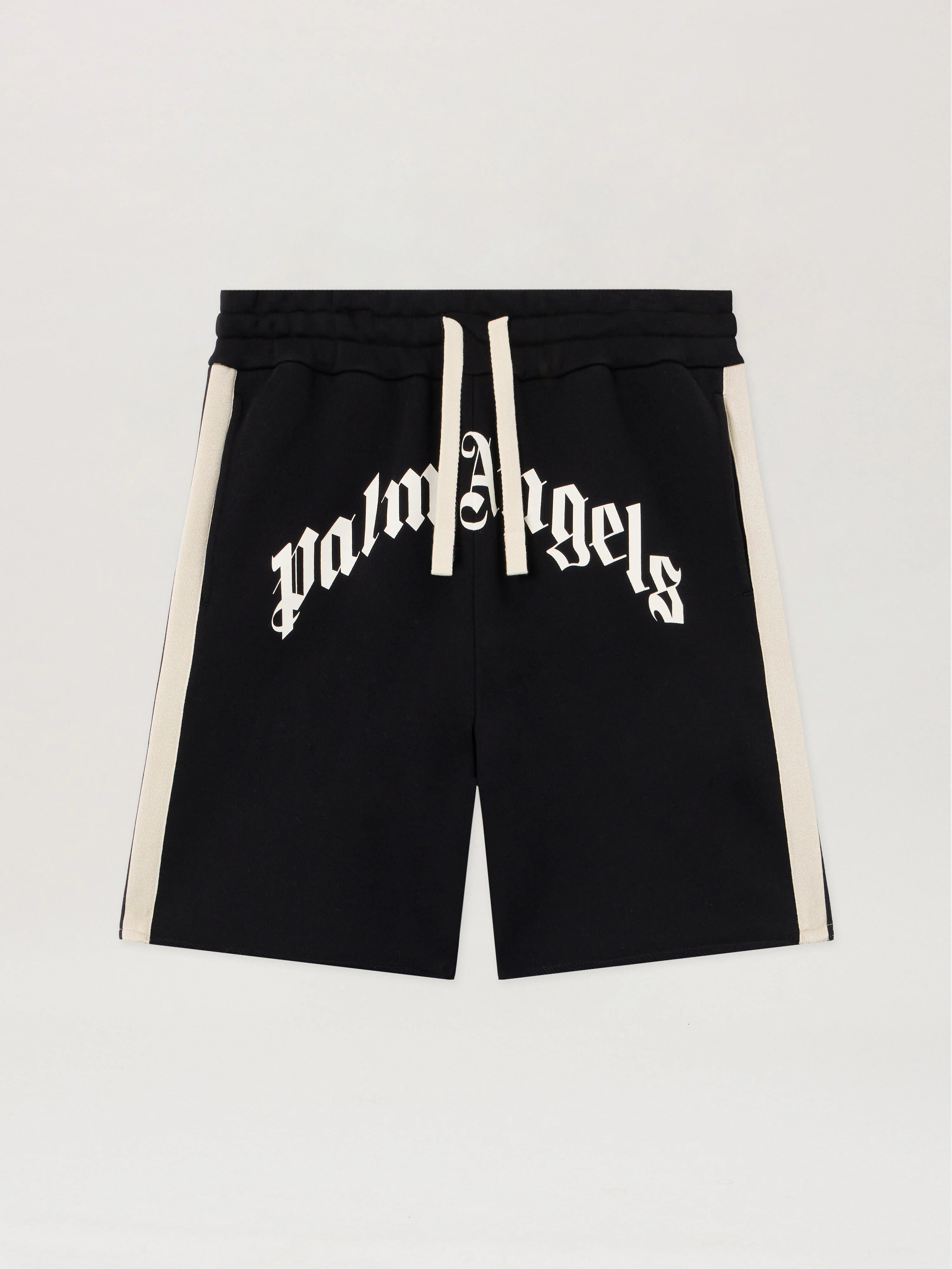Curved Logo Track Sweatshorts