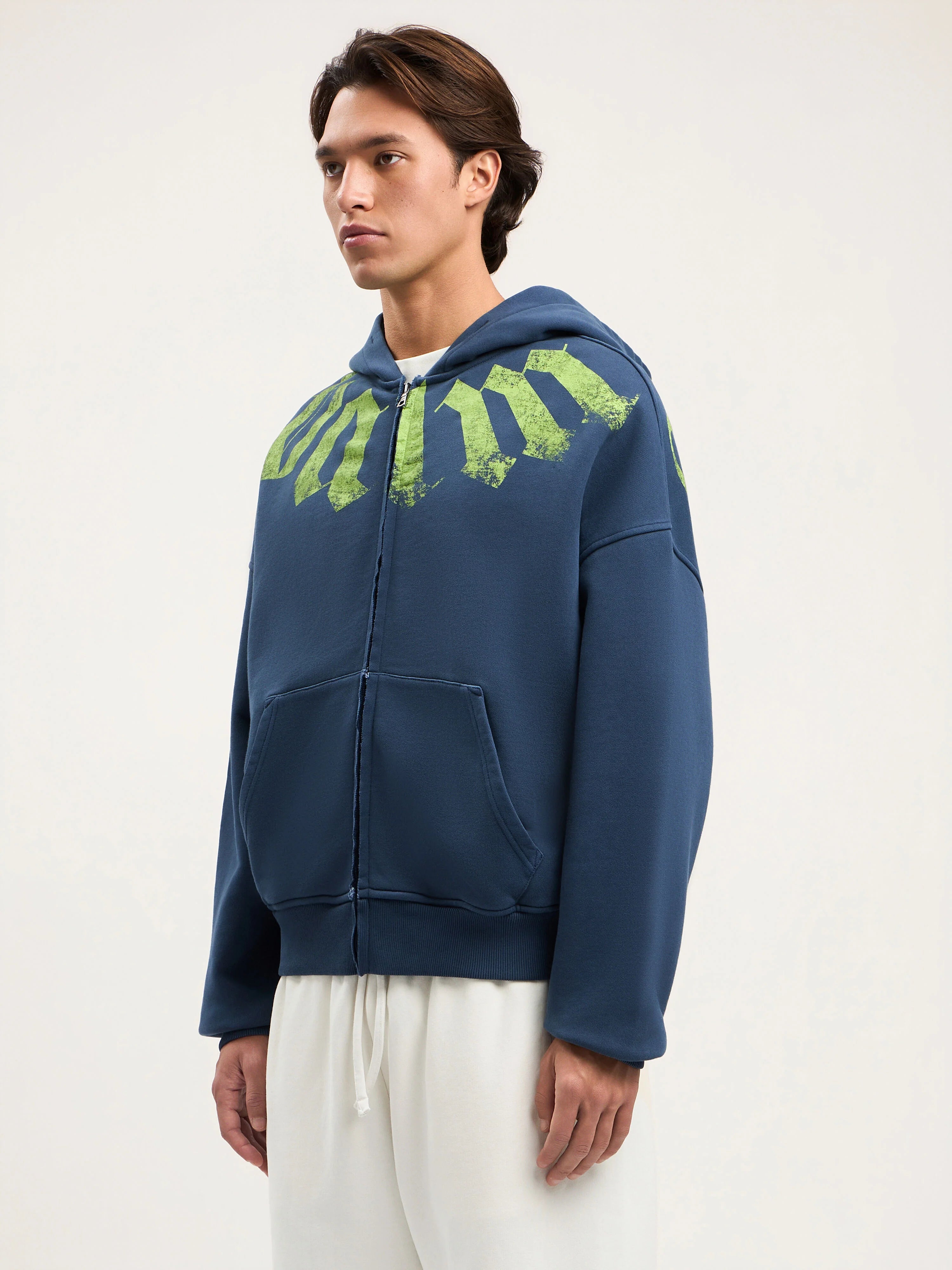 Big Neck Logo Zip Hoody