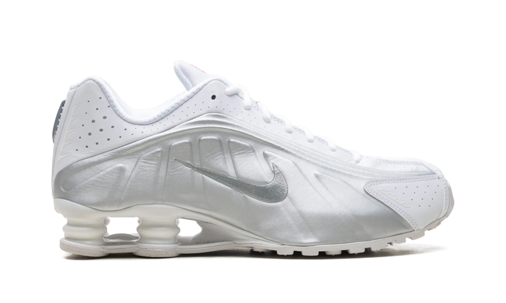 Shox R4 "White Bright Crimson Metallic Silver" HQ1988 101
