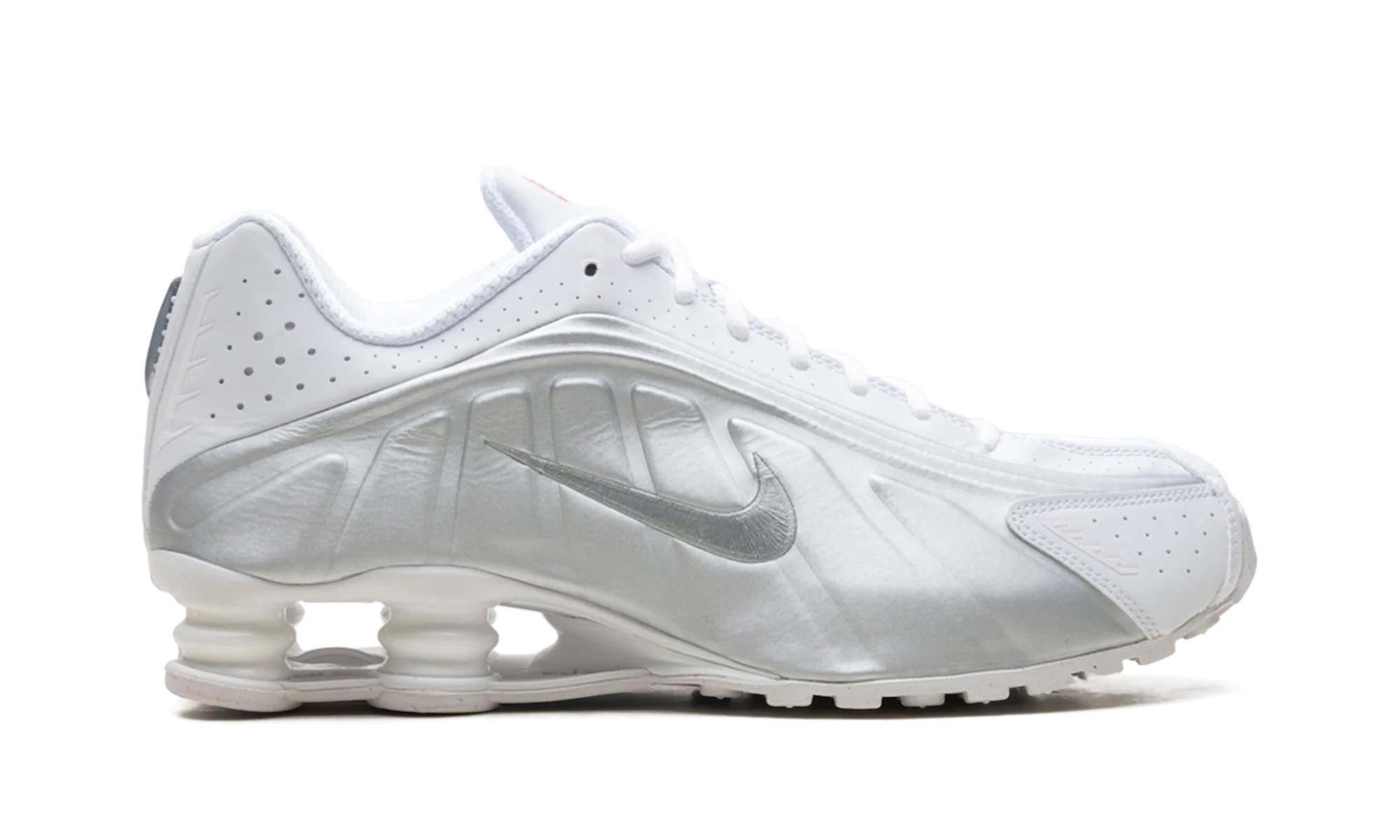 Shox R4 "White Bright Crimson Metallic Silver" HQ1988 101