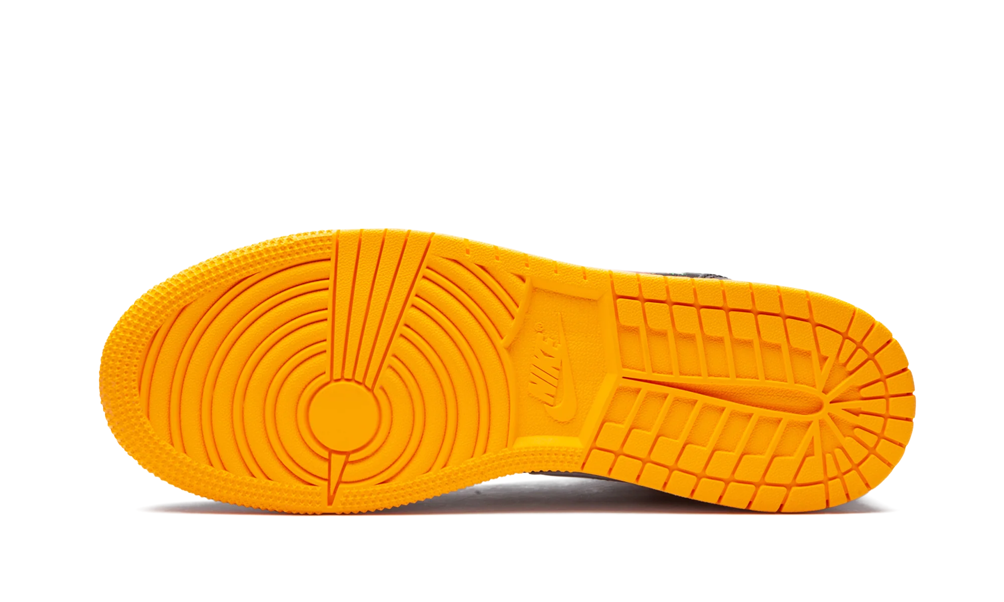 Air Jordan 1 Mid GS "Black / Laser Orange" 555112 003