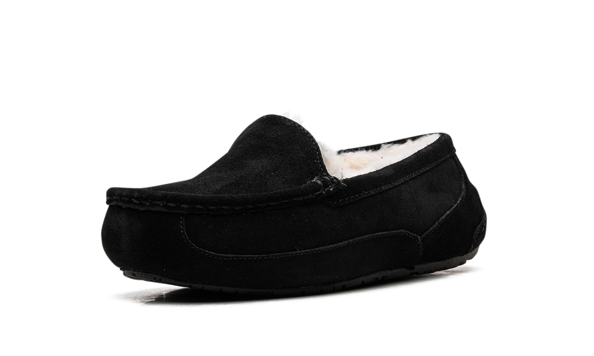 Ascot Slipper GS "Black Suede" 1120886K BLKS
