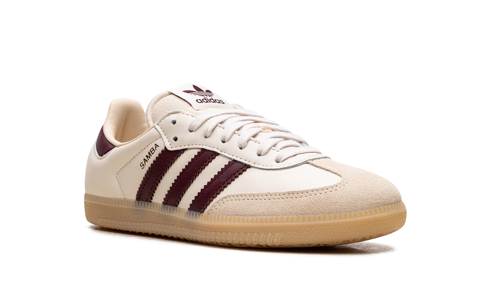 Samba OG "Cream White / Burgundy" JS3830