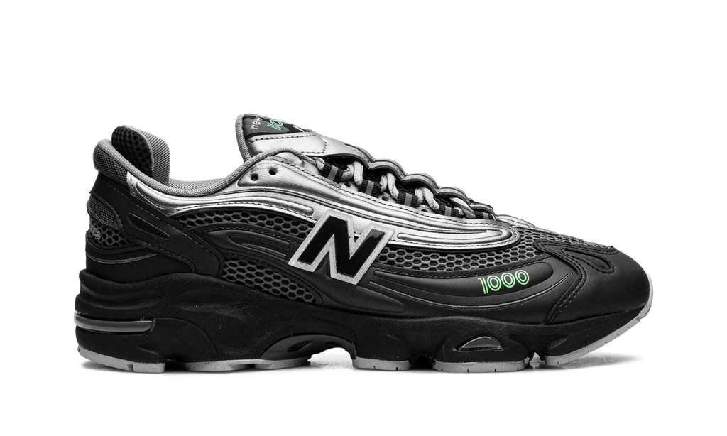1000 "Dark Silver Metallic/Lime Leaf" M1000T
