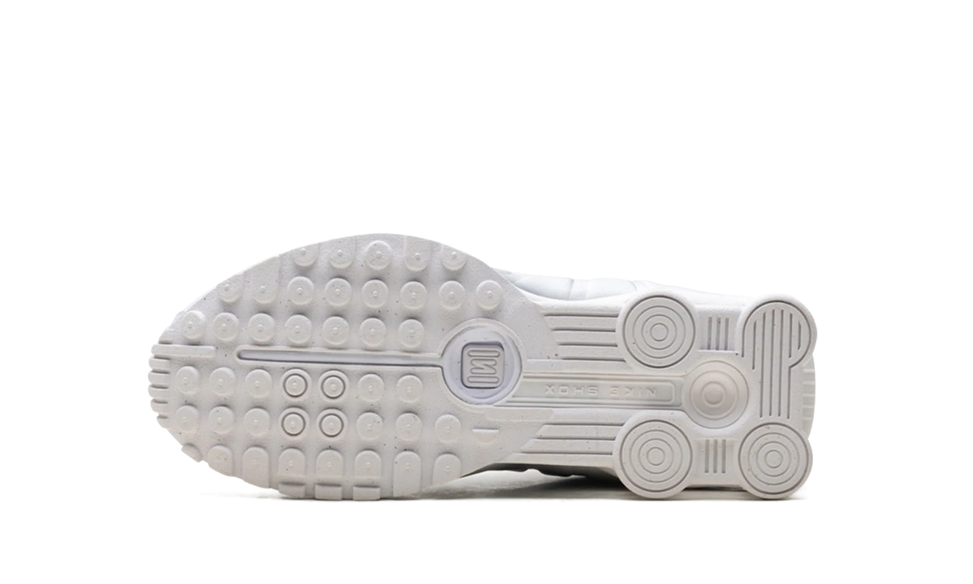 Shox R4 GS "White Bright Crimson Metallic Silver" CW2626 101