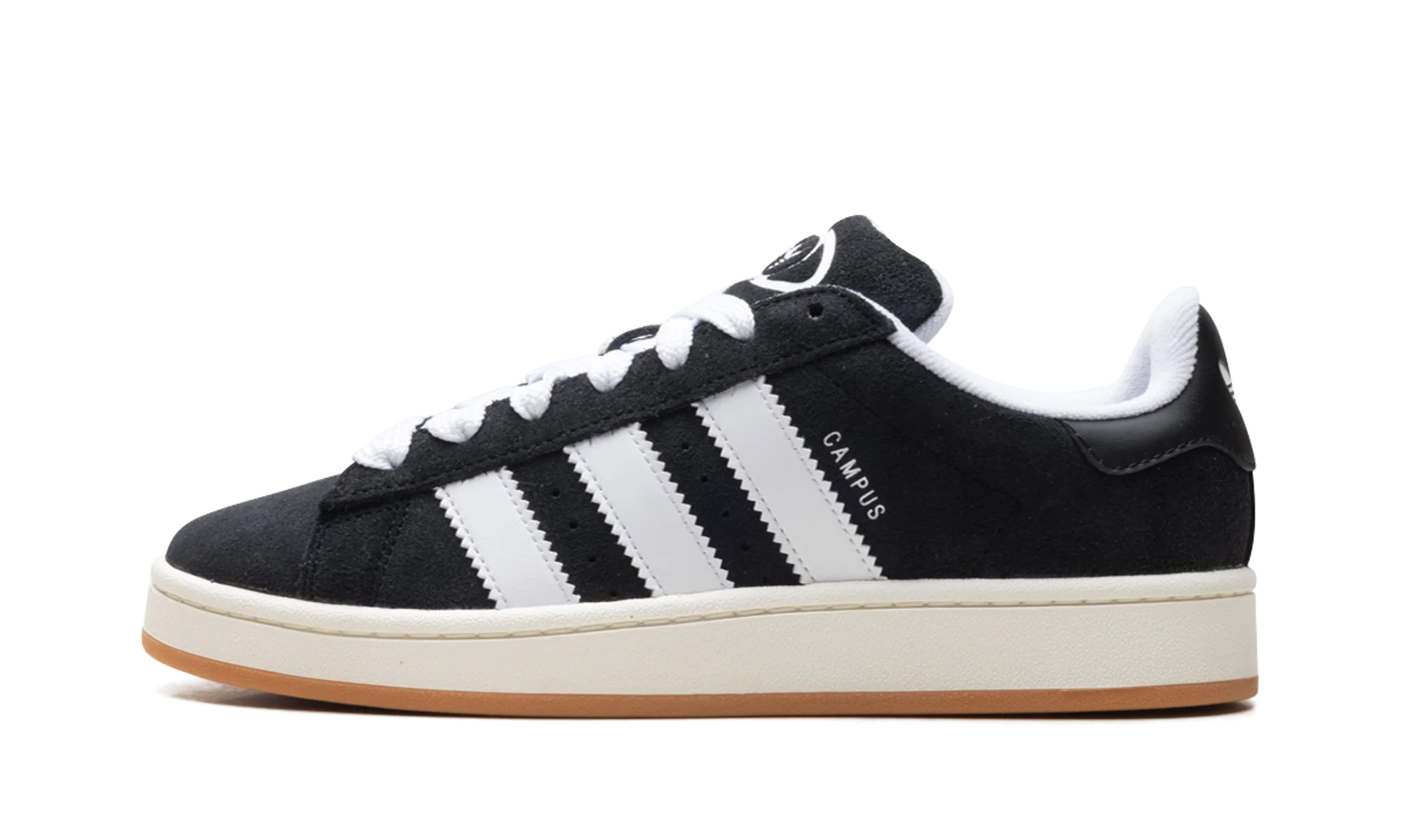 Campus 00s WMNS "Black / White Suede" JP9163