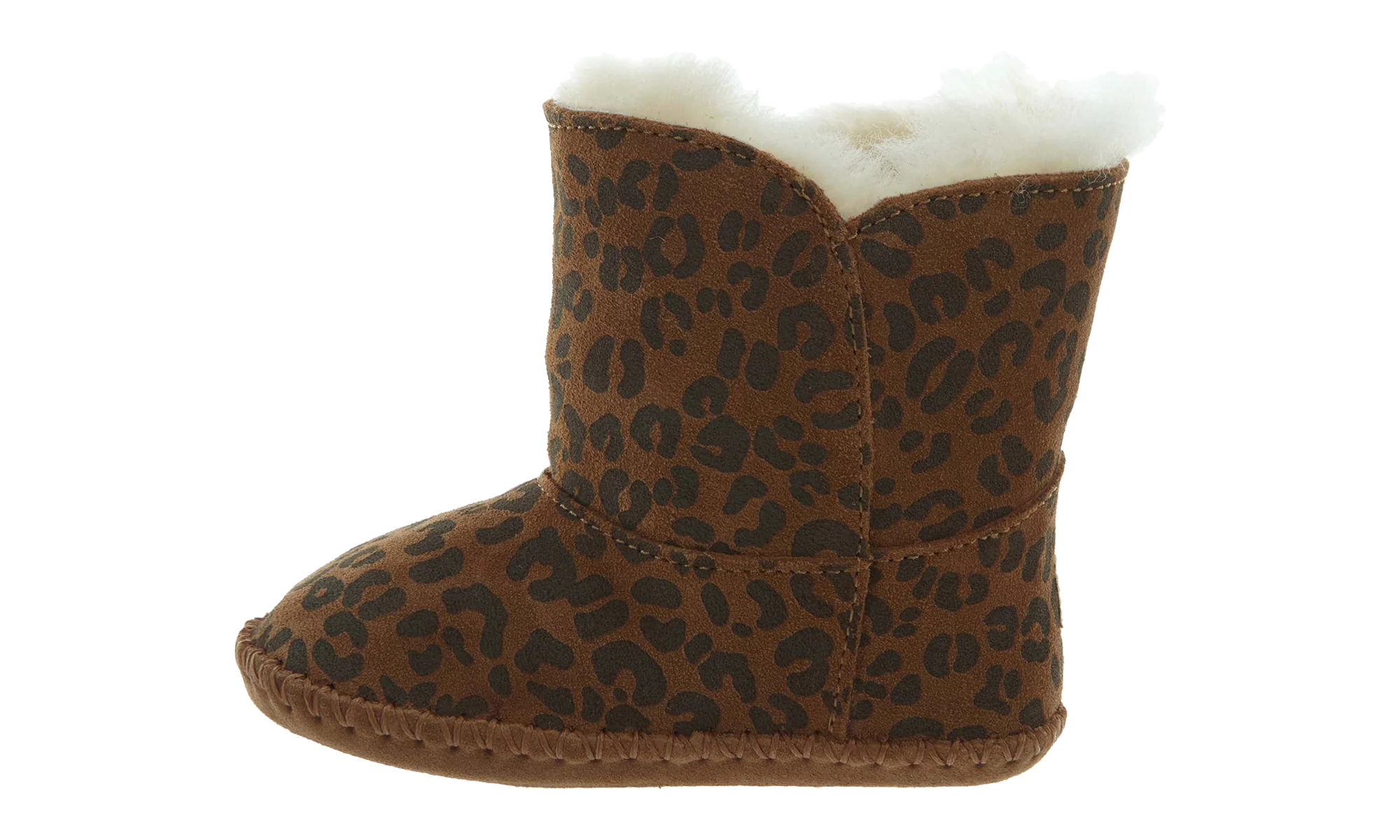 Cassie Leopard Crib "White" 1001781I