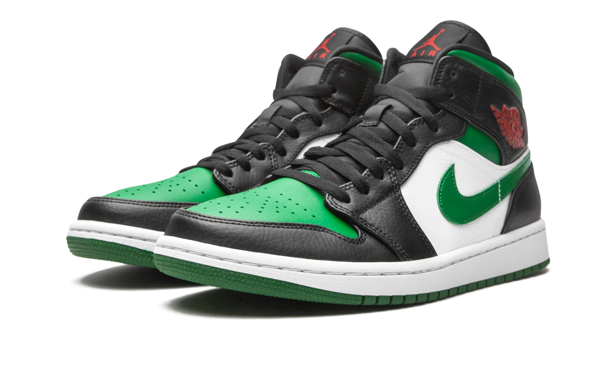 Air Jordan 1 Mid "Green Toe" 554724 067