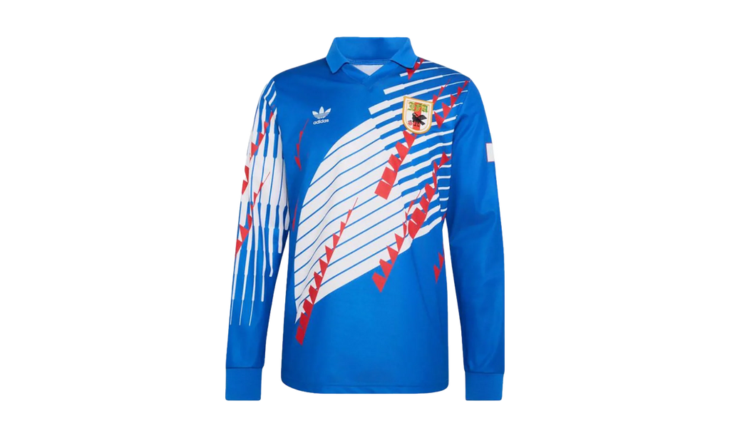 Mens Japan Home 1993 Long Sleeve Jersey "Blue" KT0827