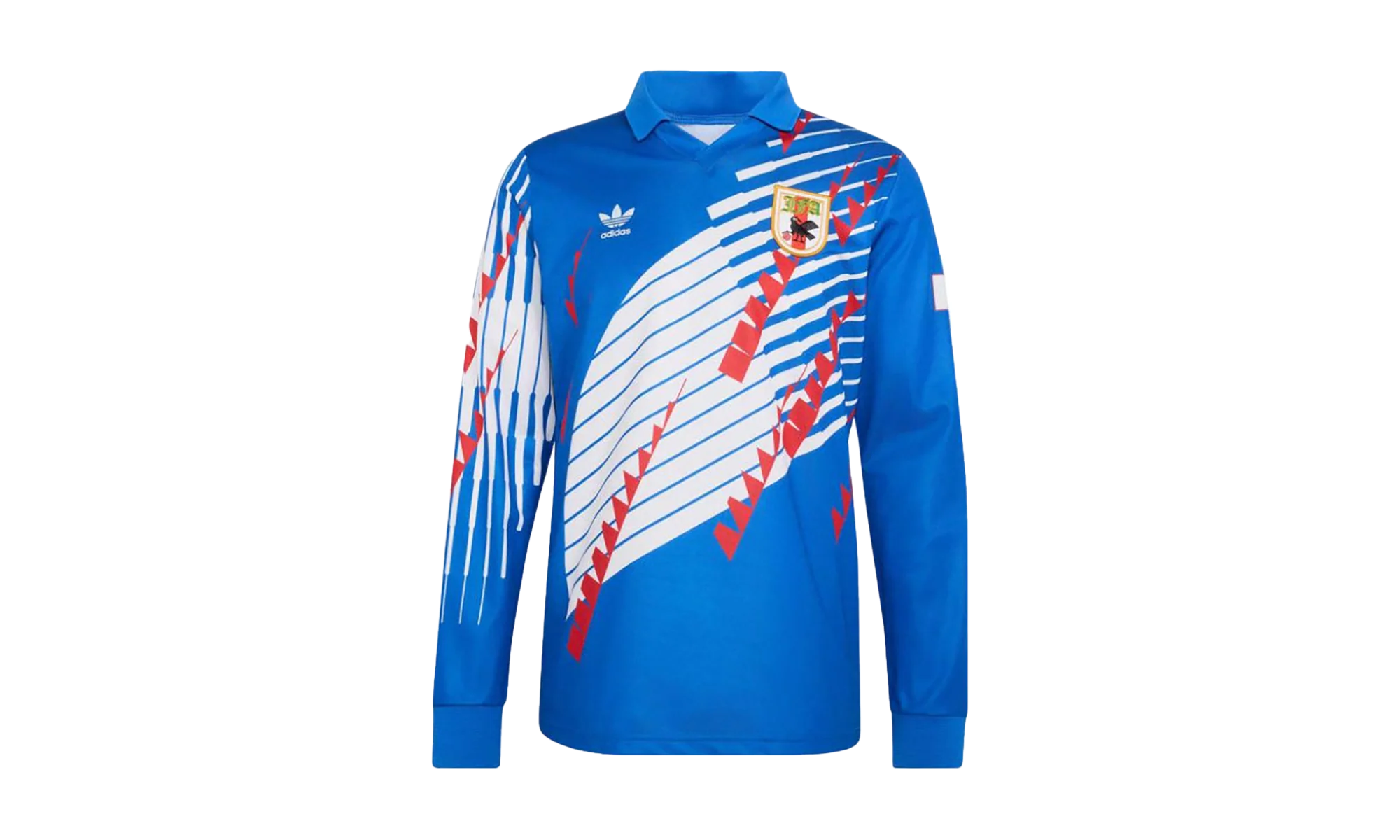 Mens Japan Home 1993 Long Sleeve Jersey "Blue" KT0827