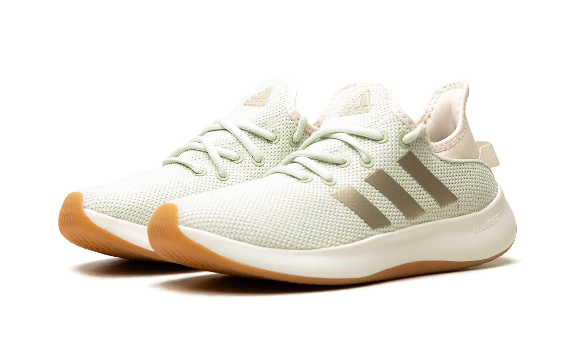 Cloudfoam Pure WMNS "Linen Green Met. Wonder White" JI4875