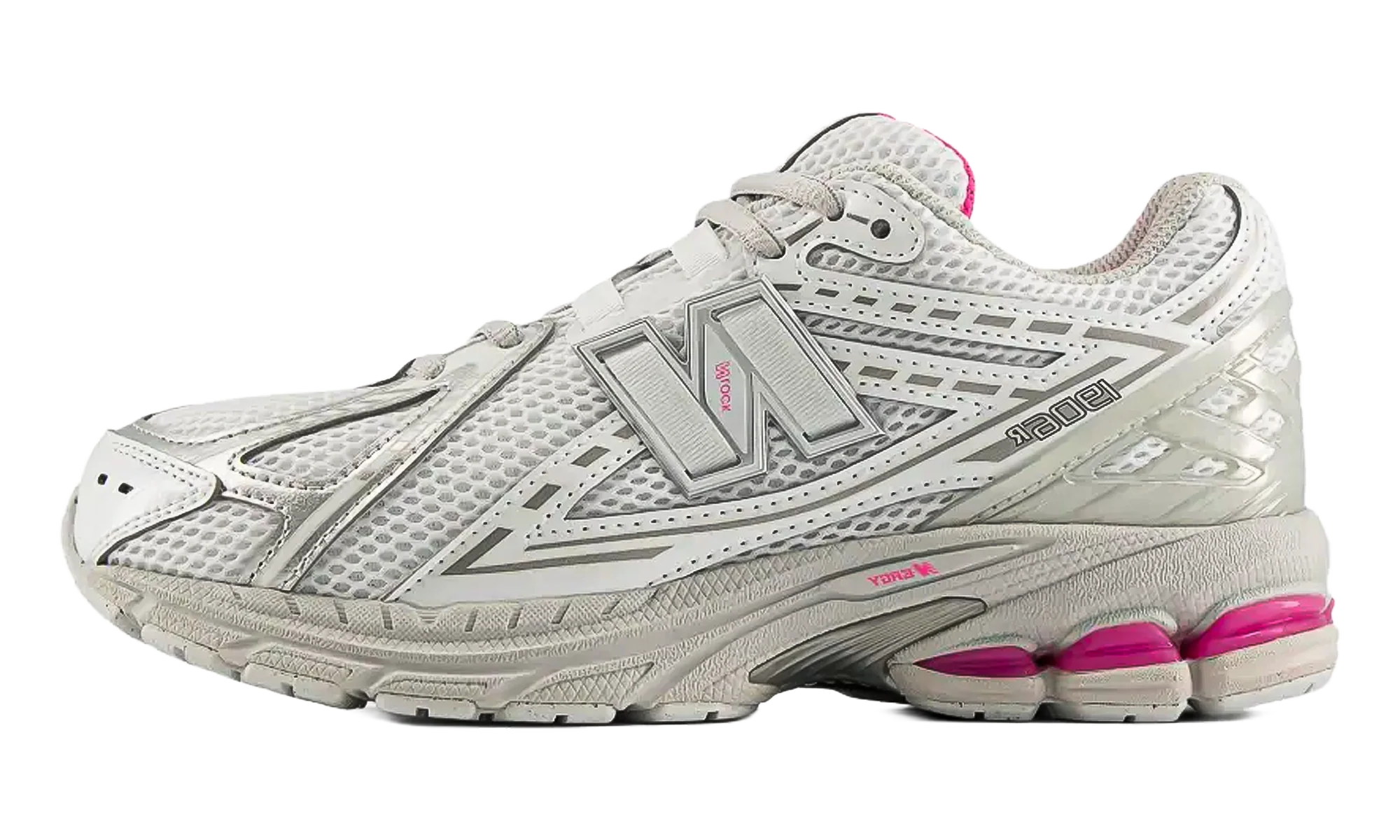 1906 Lace V1 GS "Light Silver Metallic / Pink Heat" G19065PB