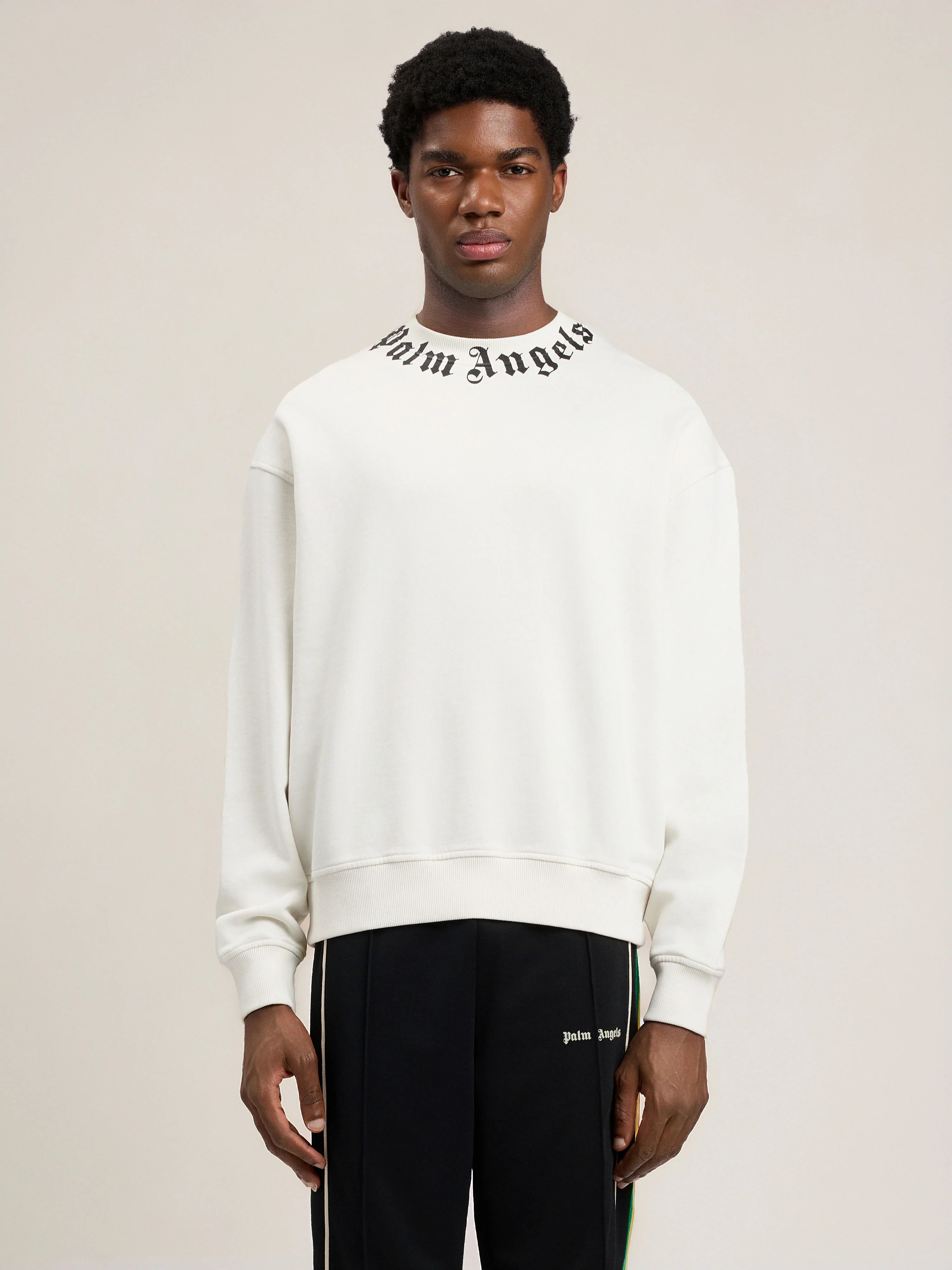 Neck Logo Sweatshirt