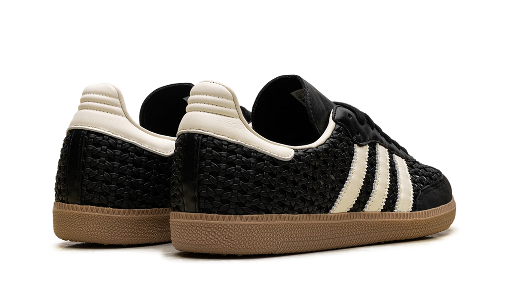 Samba OG WMNS "Basketweave Black Cream White" HQ9282