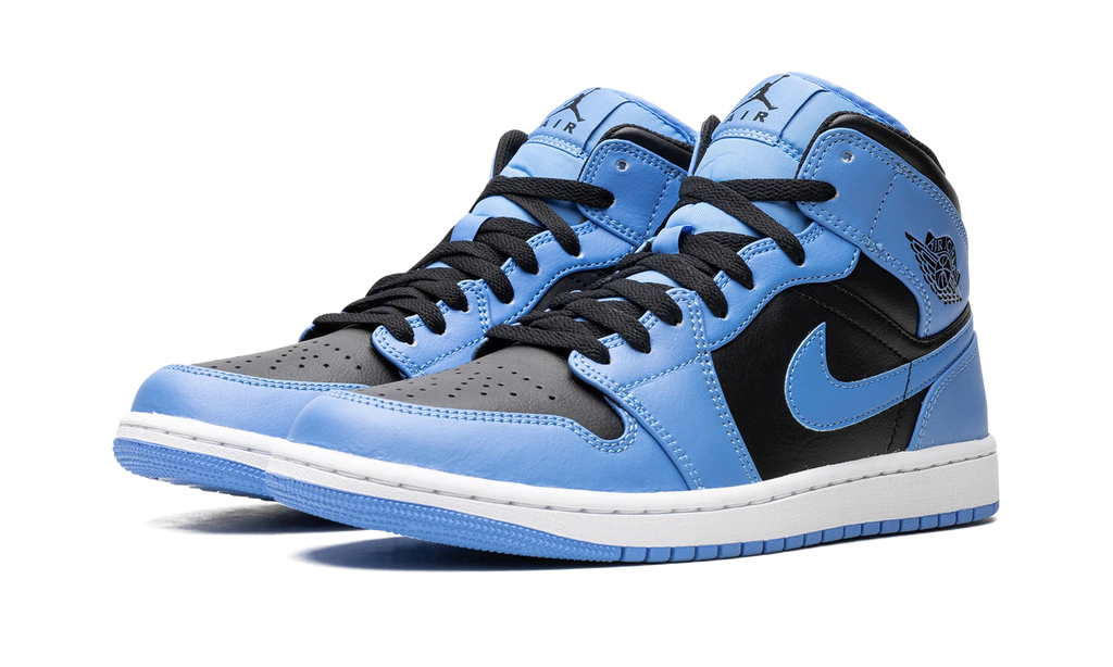 Air Jordan 1 Mid "University Blue Black" DQ8426 401
