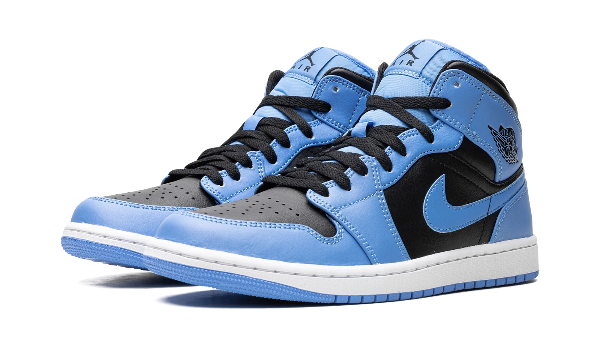 Air Jordan 1 Mid "University Blue Black" DQ8426 401