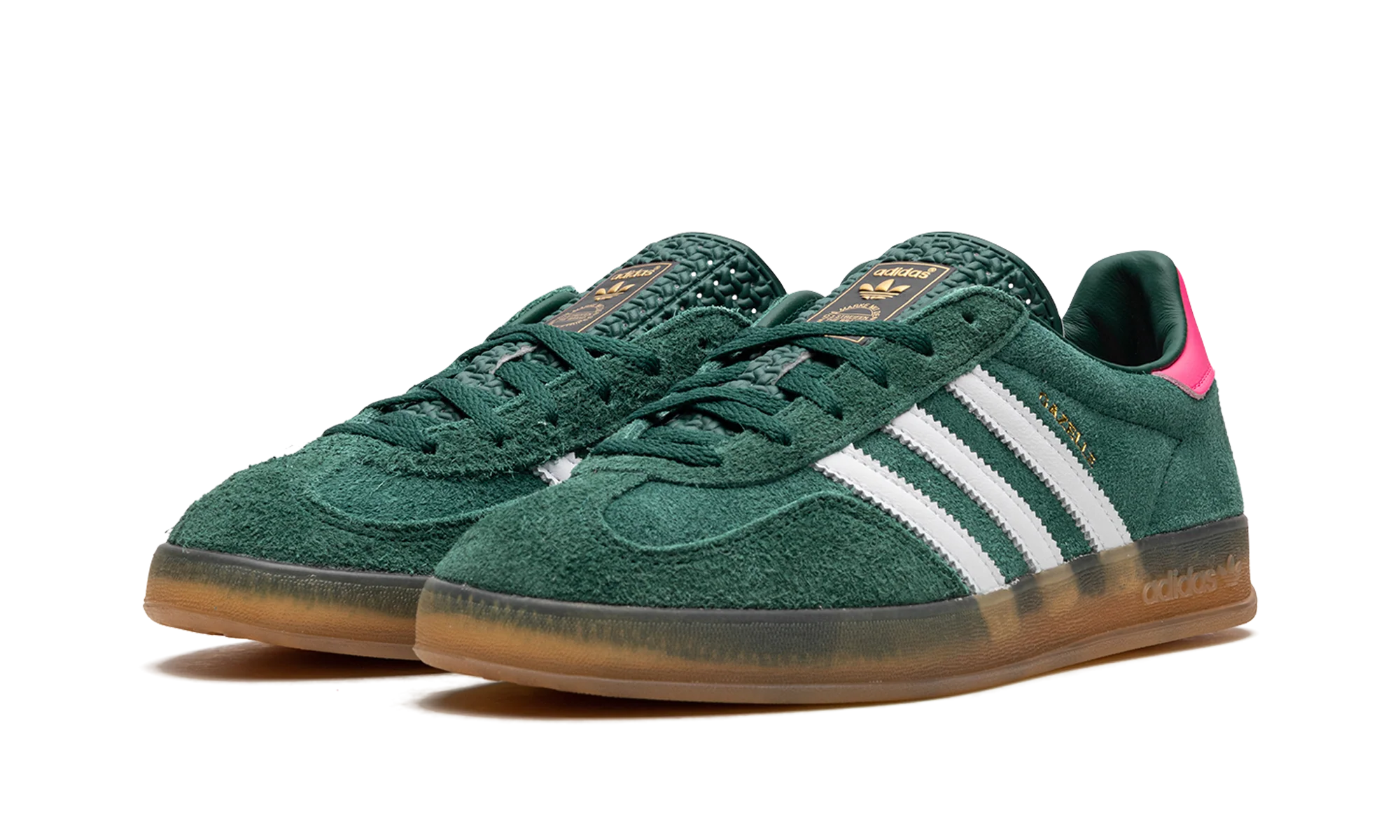 GAZELLE INDOOR WMNS "Collegiate Green / Lucid Pink" IG5929