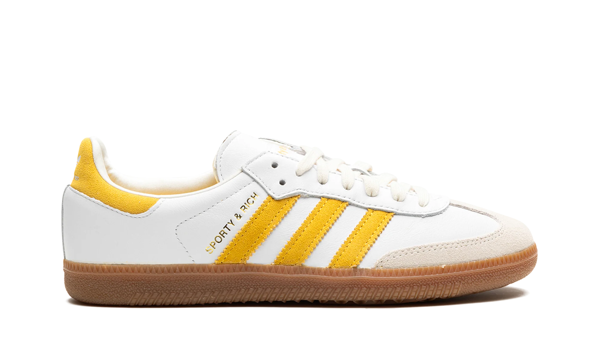 Samba OG "SPORTY & RICH - White Bold Gold" IF5661